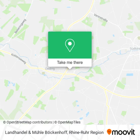Карта Landhandel & Mühle Böckenhoff
