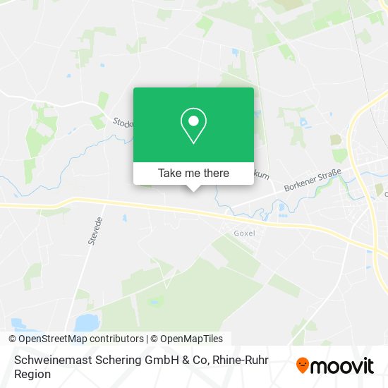 Schweinemast Schering GmbH & Co map