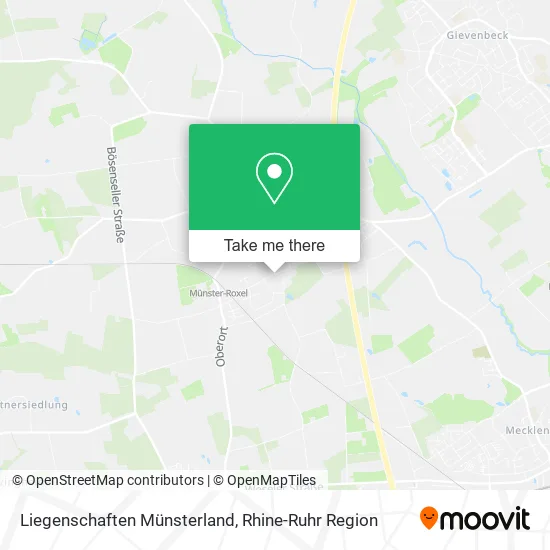 Карта Liegenschaften Münsterland