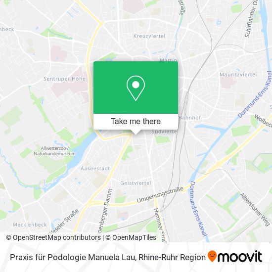 Praxis für Podologie Manuela Lau map