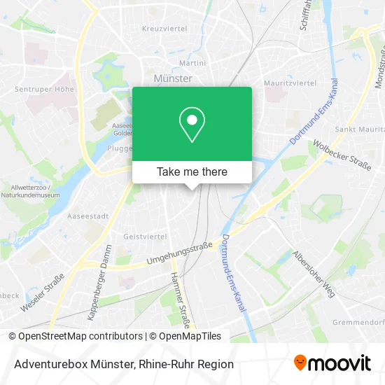 Карта Adventurebox Münster