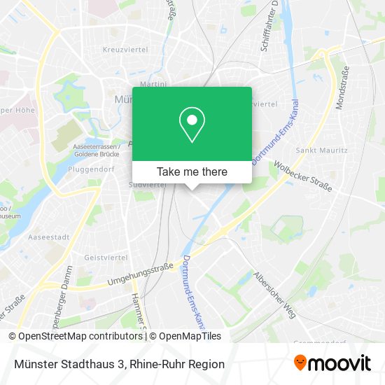 Münster Stadthaus 3 map