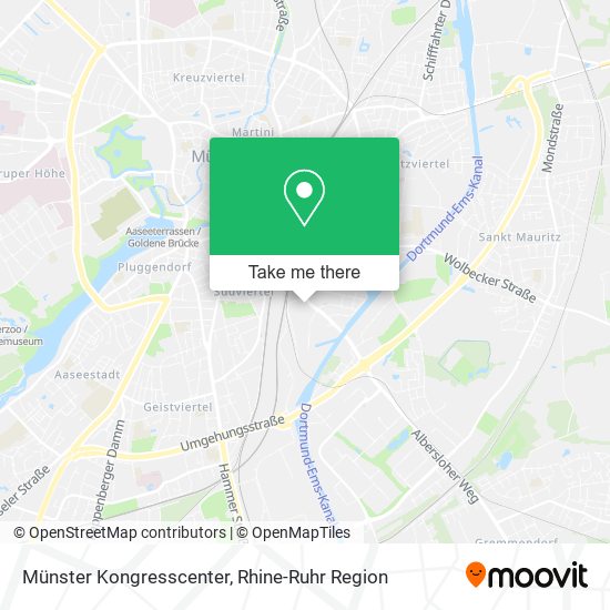 Münster Kongresscenter map