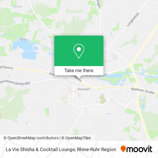 La Vie Shisha & Cocktail Lounge map