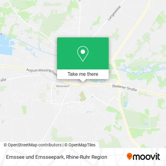 Карта Emssee und Emsseepark