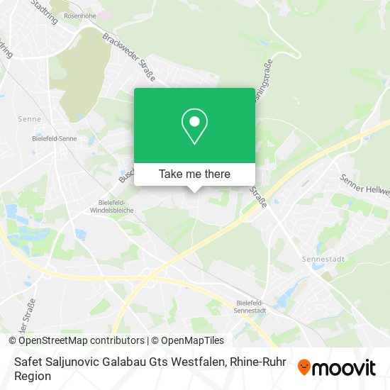 Safet Saljunovic Galabau Gts Westfalen map