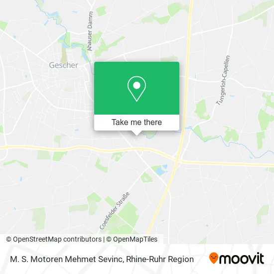 Карта M. S. Motoren Mehmet Sevinc