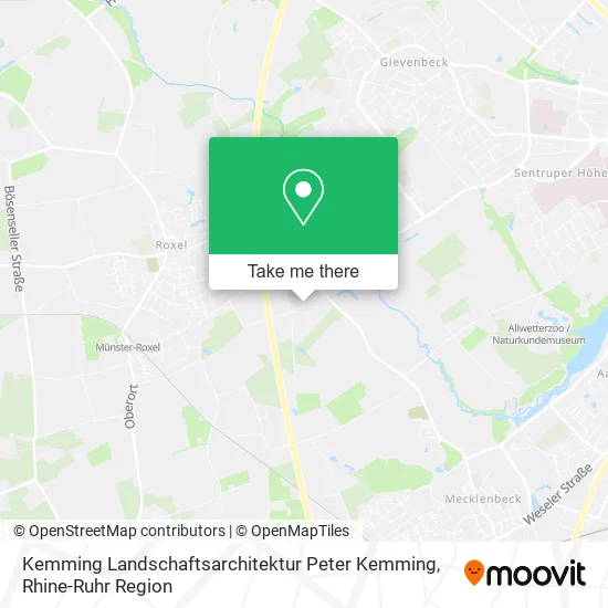 Карта Kemming Landschaftsarchitektur Peter Kemming