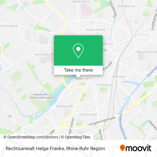 Карта Rechtsanwalt Helge Franke