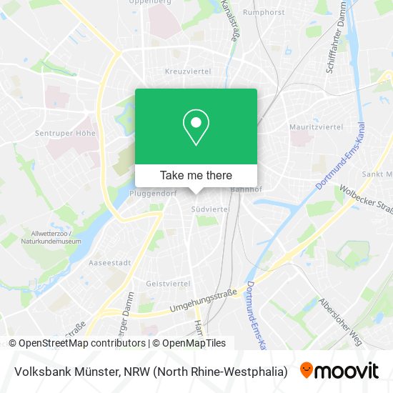 Volksbank Münster map