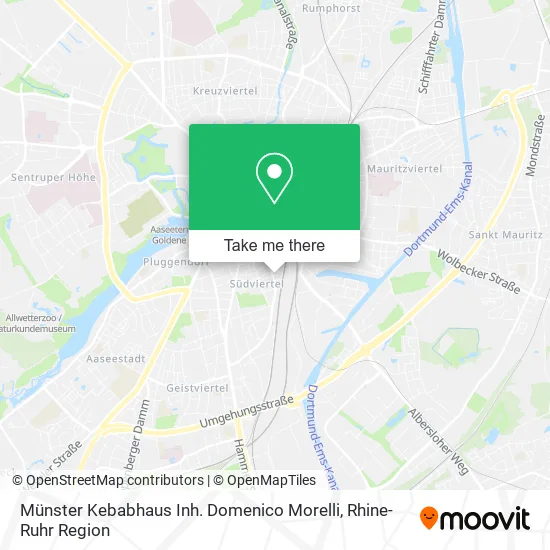 Карта Münster Kebabhaus Inh. Domenico Morelli