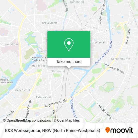 B&S Werbeagentur map