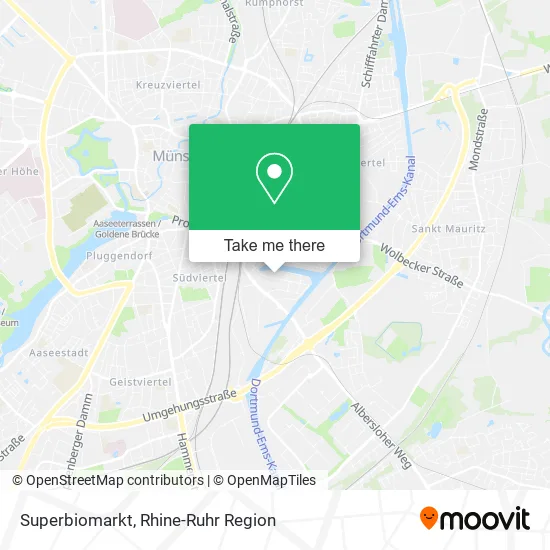 Карта Superbiomarkt