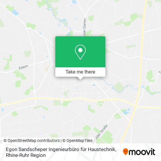 Egon Sandscheper Ingenieurbüro für Haustechnik map