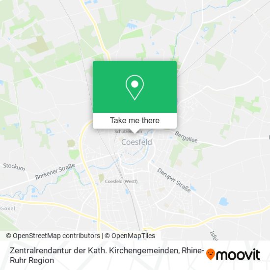 Zentralrendantur der Kath. Kirchengemeinden map