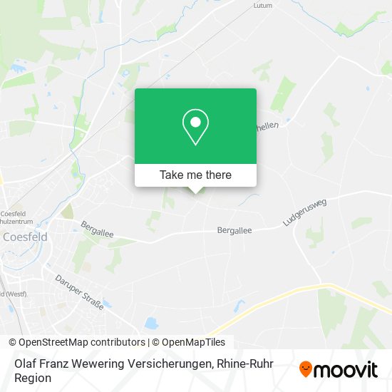 Olaf Franz Wewering Versicherungen map