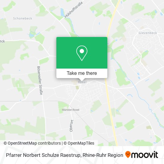Pfarrer Norbert Schulze Raestrup map