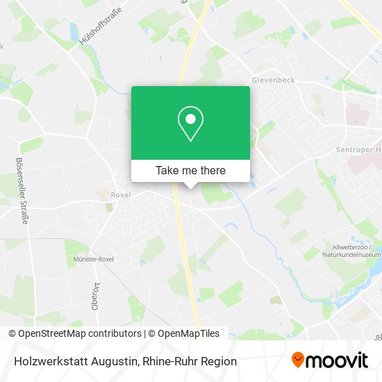 Holzwerkstatt Augustin map