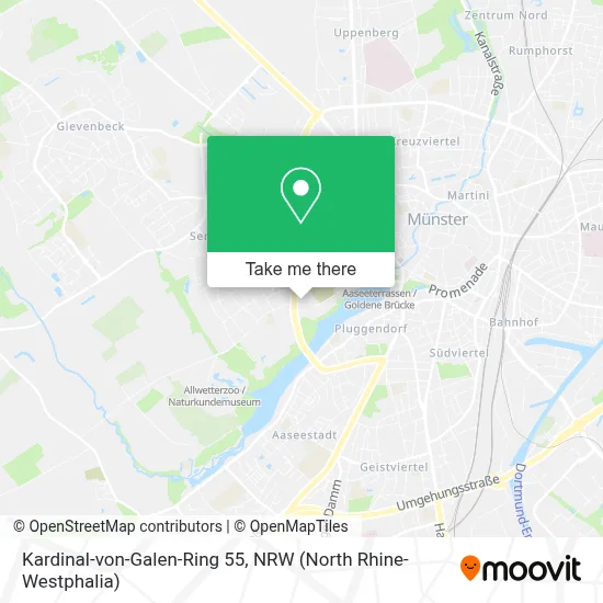 Kardinal-von-Galen-Ring 55 map