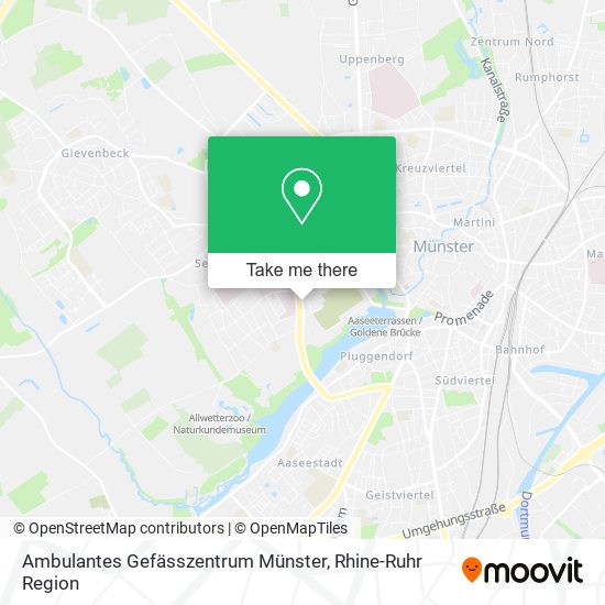 Ambulantes Gefässzentrum Münster map