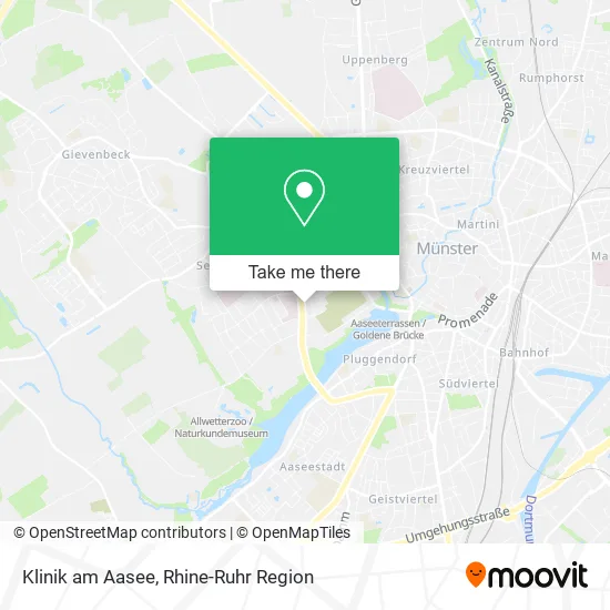 Карта Klinik am Aasee