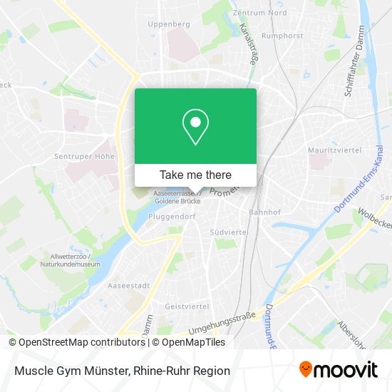 Muscle Gym Münster map