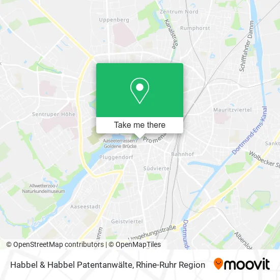 Карта Habbel & Habbel Patentanwälte