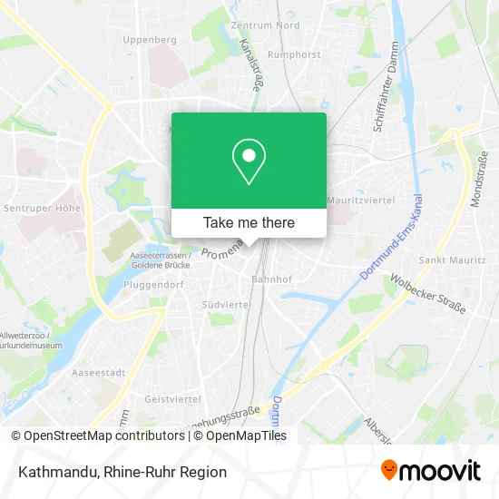 Карта Kathmandu