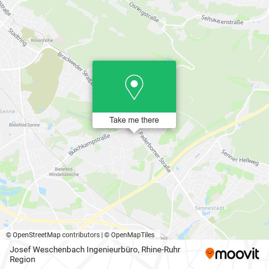 Josef Weschenbach Ingenieurbüro map