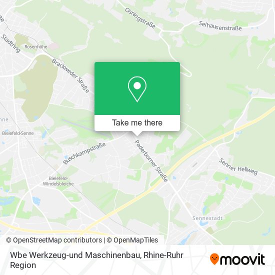 Wbe Werkzeug-und Maschinenbau map