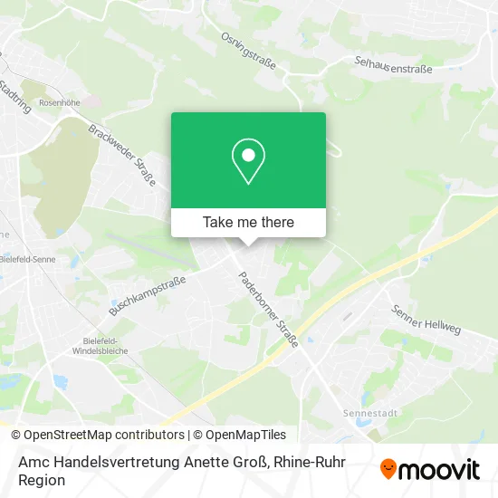 Карта Amc Handelsvertretung Anette Groß