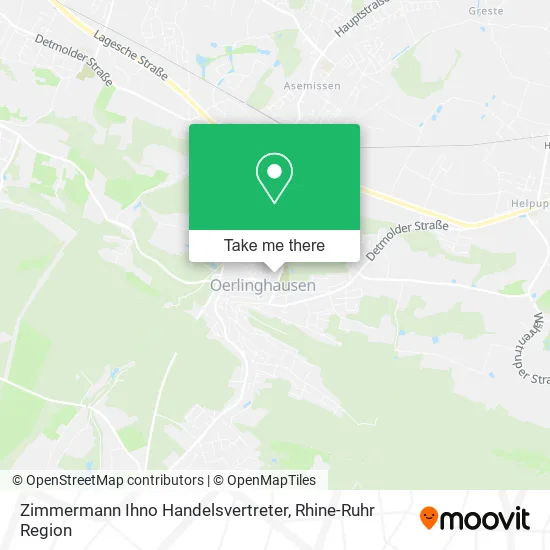 Карта Zimmermann Ihno Handelsvertreter