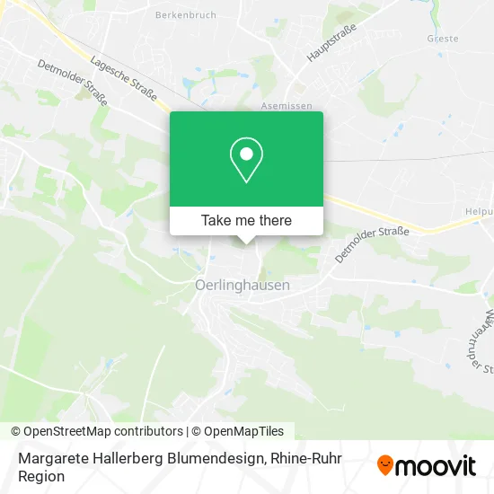 Карта Margarete Hallerberg Blumendesign