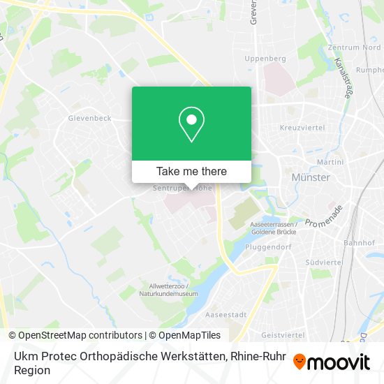 Ukm Protec Orthopädische Werkstätten map