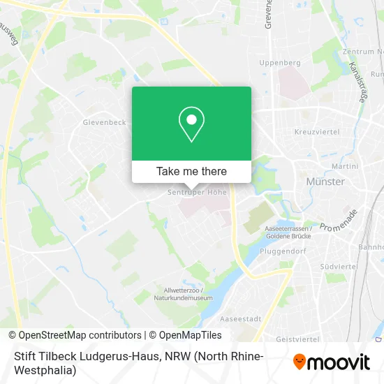 Stift Tilbeck Ludgerus-Haus map