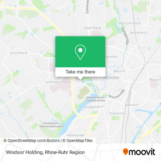 Карта Windsor Holding