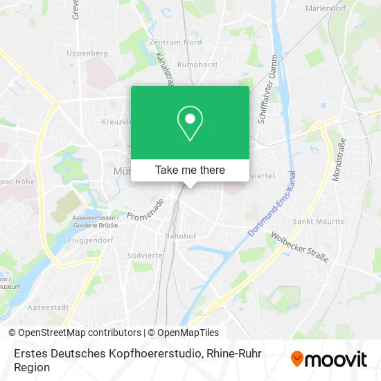 Карта Erstes Deutsches Kopfhoererstudio