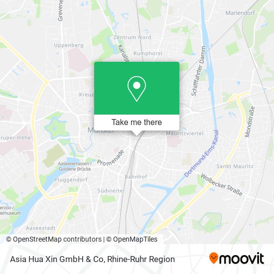 Asia Hua Xin GmbH & Co map