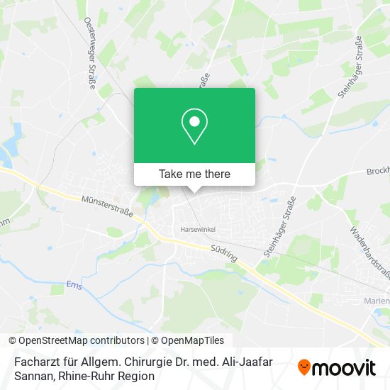 Facharzt für Allgem. Chirurgie Dr. med. Ali-Jaafar Sannan map
