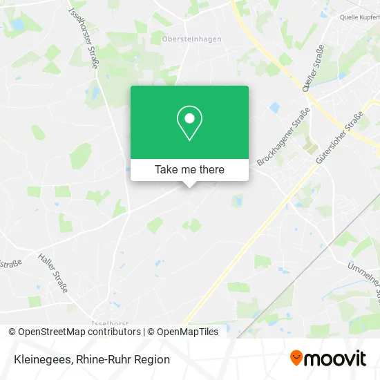 Карта Kleinegees