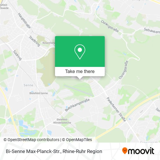 Bi-Senne Max-Planck-Str. map