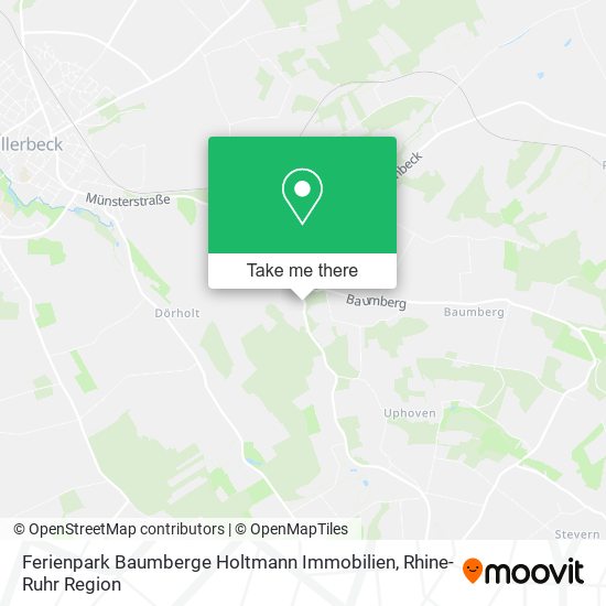Ferienpark Baumberge Holtmann Immobilien map