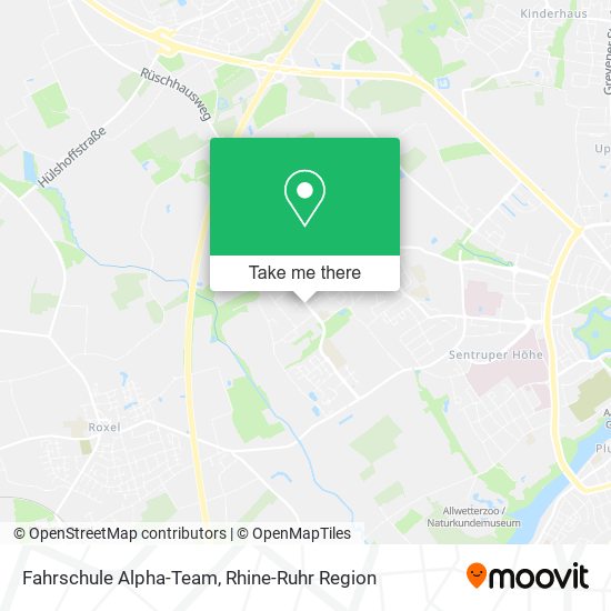 Fahrschule Alpha-Team map