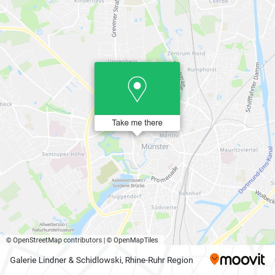 Galerie Lindner & Schidlowski map