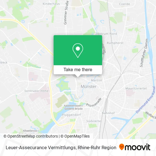 Карта Leuer-Assecurance Vermittlungs