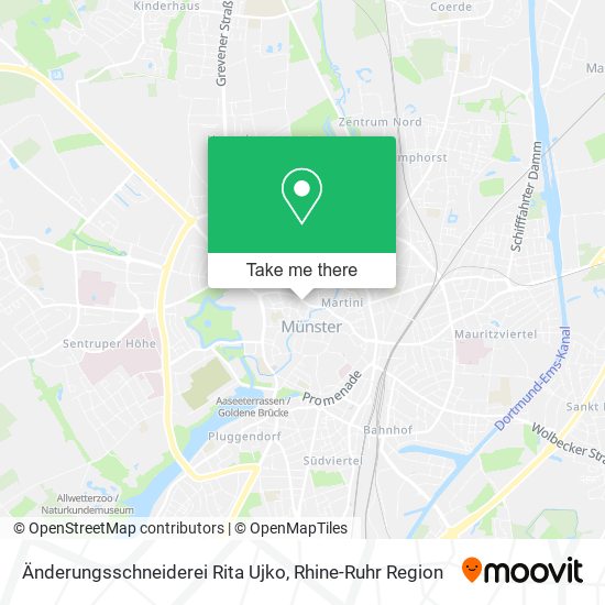 Änderungsschneiderei Rita Ujko map