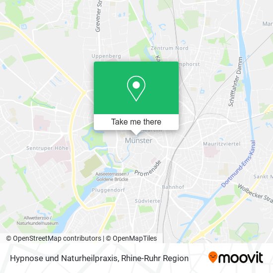 Hypnose und Naturheilpraxis map
