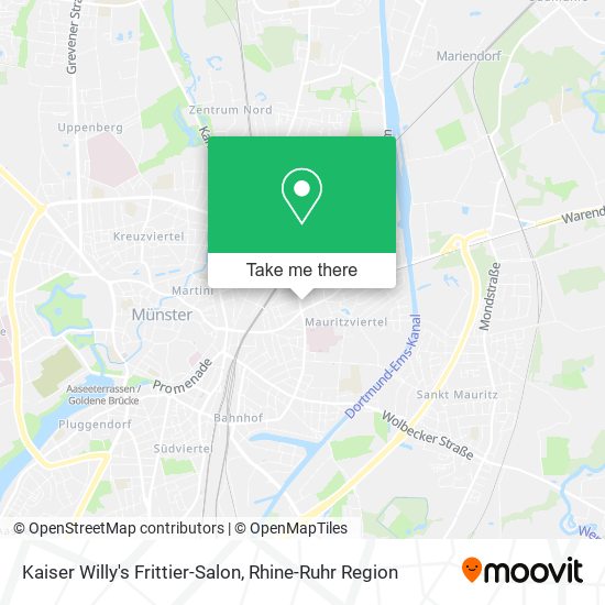 Kaiser Willy's Frittier-Salon map