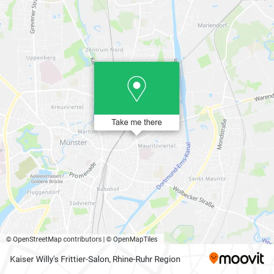 Карта Kaiser Willy's Frittier-Salon