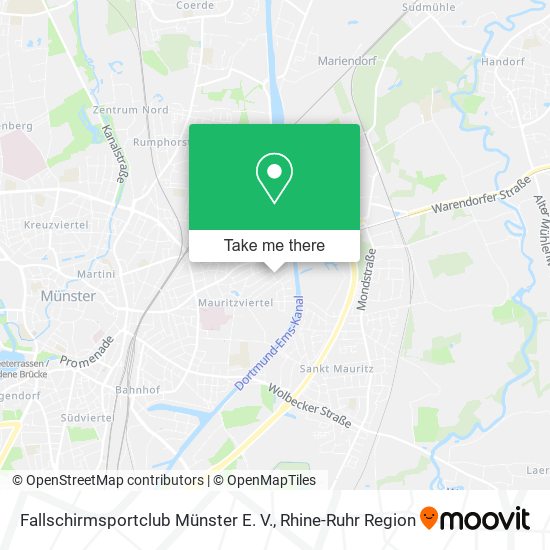 Fallschirmsportclub Münster E. V. map